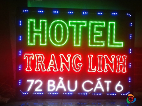 Hộp đèn led hottel Trang Linh