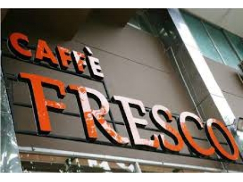 Chữ nổi Mica bảng hiệu cafe Fresco